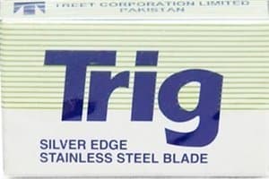 10 Trig Silver Edge blades (1 pack) + 1 Free Silver Star bIade