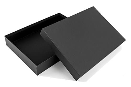 10 of Medium multi purpose kraft black recycled box