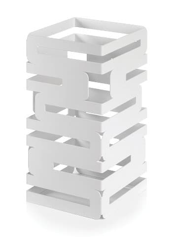 Rosseto SM130 12-Inch Steel Skycap Multi-Level Buffet Riser Stand, White Matte