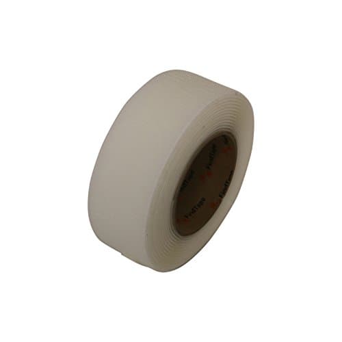 FindTape HL74-R Adhesive-Backed Hook-Side Only Rolls: 2 in. x 15 ft. (White)/hook-side only