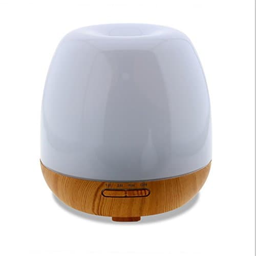 LL-Essential Oil Diffuser Air Humidifier 3L Super Quiet 10 Hour Operation with Touch Control for Home Bedroom Office , light wood grain