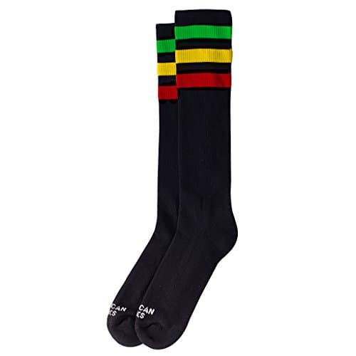 Marley Knee High Retro Skate Roller Derby Socks