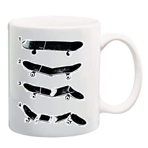 Broken Skateboard T-Shirt Mug