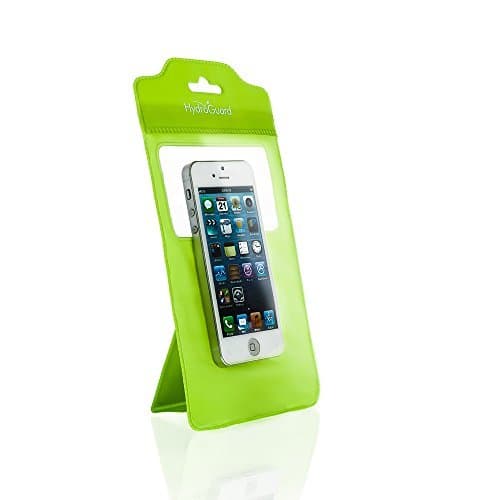 HydroGuard Kitchen Recipe Holder Water-resistant iPhone/Smartphone Pouch with Hook/Stand for Smartphones up to 6in, by HydroGuard