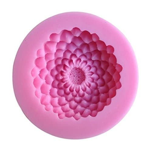 LYNCH Lotus Flower Shape Baking Tools For Muffin,Cupcake,Chocolate,Pink