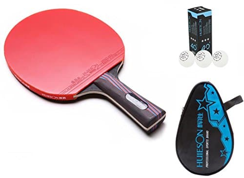 Nano Carbonization wood training or Game Defensive type Table Tennis Rackets Ping Pong Paddle (knife grip)