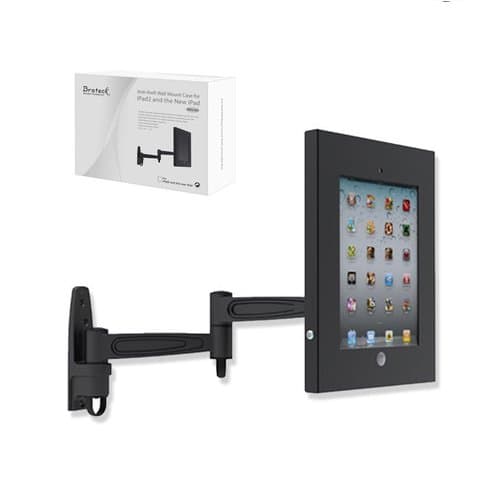 Anti Theft Wall Mount Case For Apple iPad 2, 3 &amp; 4 NEW