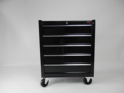 ROLL CABINET 5 LARGE DRAWERS ROLLCAB GARAGE TOOL CHEST BOX BALL BEARING SLIDES DRAWERS