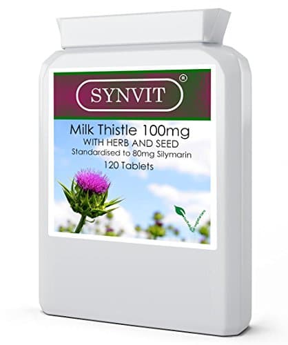 Milk Thistle 100mg (80% silymarin) tablets SYNVIT® (120)