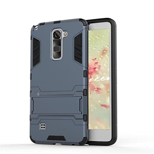 KaTelin LG LS775 Stylus 2 K520 Case - 3 Layer Holster Combo Shockproof [Drop Protection]Support Hard Cover Case for LG LS775 Stylus 2 K520 - Black