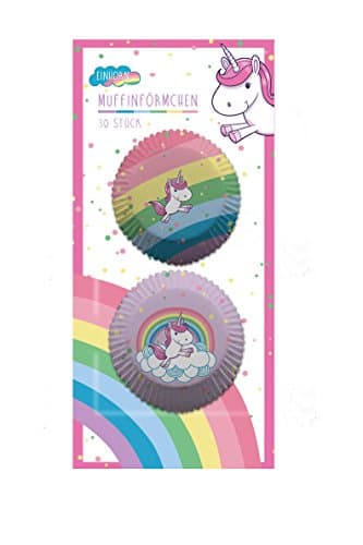 Unicorn 30 Piece Baking Set Cupcake Cake Cases