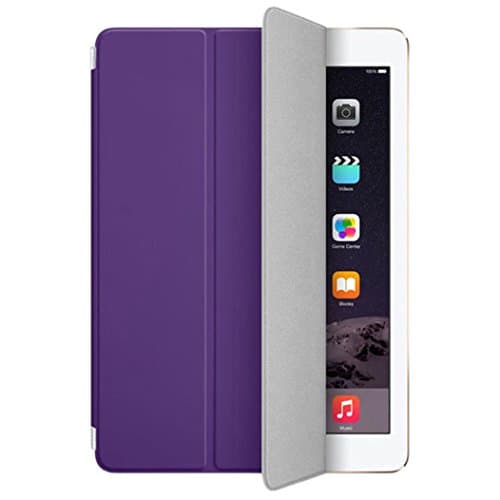 New 2017 iPad Pro 10.5 Case, Ayami® Smart Slim PU Leather Wallet Case for New iPad pro 10.5 inch 2017 Version with [Auto Sleep/Wake Feature] &amp; [Light weight] [Compatible With iPad Pro 10.5 Screen Protector] (PURPLE)