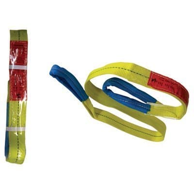 Portable Winch Polyester Slings - 6400-lb. Capacity, 8ft. x 2in., 2-Pack, Model# PCA-1259X2 by Portable Winch