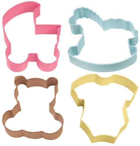 WiltonMetal Cookie Cutter Set 4/Pkg-Baby Theme