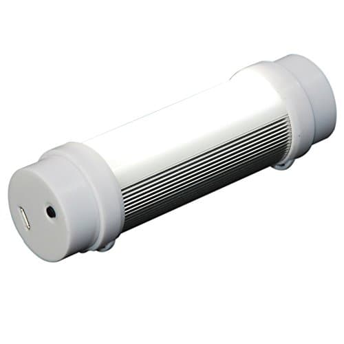 Wawoo Multi-functional Rechargeable IP68 Waterproof LED Flashlight, 56 LED 4 Modes 450LM Emergency Lamp with Power Bank Function, Perfect for Indoor/Outdoor Camping Hiking and External Battery for iPhone 6 6s Plus and iPad