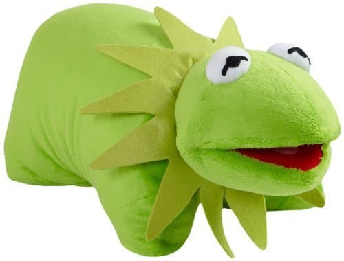 Pillow Pets Authentic Disney 18" Kermit, Folding Plush Pillow- Large by CJ Products LLC