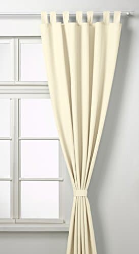 Opaque Curtains, Matte plain curtains with Eyelets. From elegant micro satin fibre fabric. 20400., cream, 175 x 140 cm