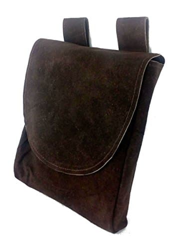 LARP-Brown-Leather-Pouch-Cosplay-Reenactment-Medieval (Large)