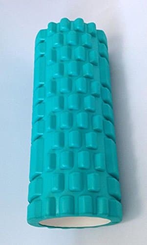 ULTRA LIGHT Weight Foam Rollers For Physio Trigger Massage Yoga Pilates, Relief From Deep Muscle Pain In Body and Legs, Muscle Massage For Fitness, Pilates, Back Massage, Yoga, Effective For Physical Therapy, For Rugby And Physiotherapy. Fit for all levels of fitness. (Aqua)