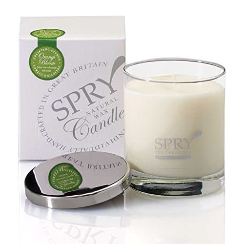 Spry Candles Medium Jar, Orangi-Bloom, Natural