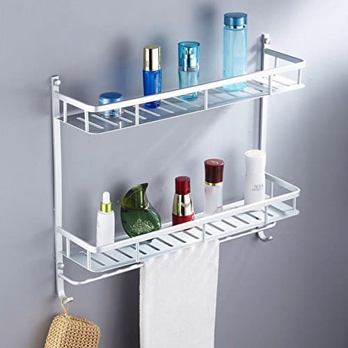 Bathroom Racks space aluminum cosmetic shelf bathroom rectangular 50cm