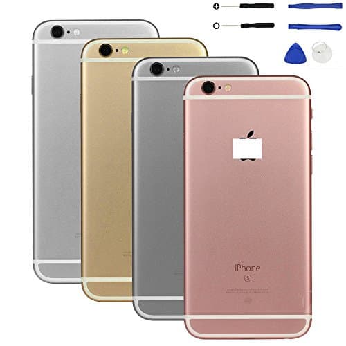 New Replacement Back Battery Metal Housing Case Cover for iPhone 6s All Colours (Gold)
