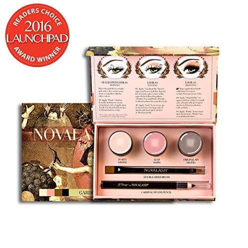 Novalash 24 Hour Cream Eye Shadows Triptychs - Perfect Gift Set For Her - Garden of Eden