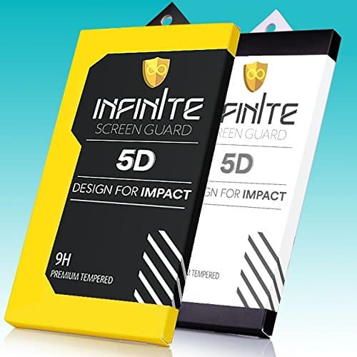 iPhone X Screen Protector [Easy Installation] [Full Warranty] [Life with Air Cushion Technology and Hybrid Drop Protection] Shockproof Tempered Glass for iPhone X 10- 9H 5D [Anti-Scratch] [Case Friendly] Infinite Brand for iPhone X/ 10 UK Stock [Free Post] Retail Packaging [Discounted Price]