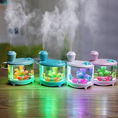 1PC Aromatherapy diffuser colorful nebulizer , cyan