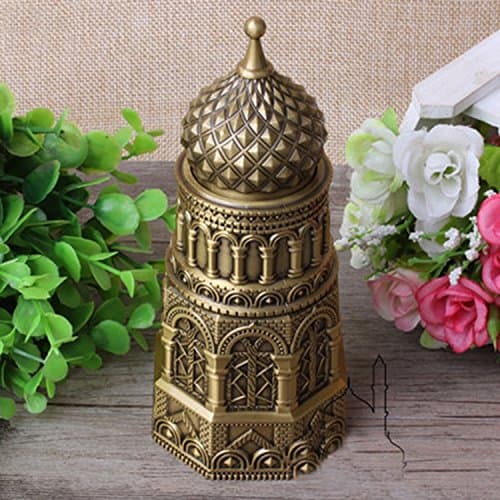 Hotel Toothpick Holder Continental High - Grade Toothpick Cans Automatic Toothpick Box ( Color : Brass )