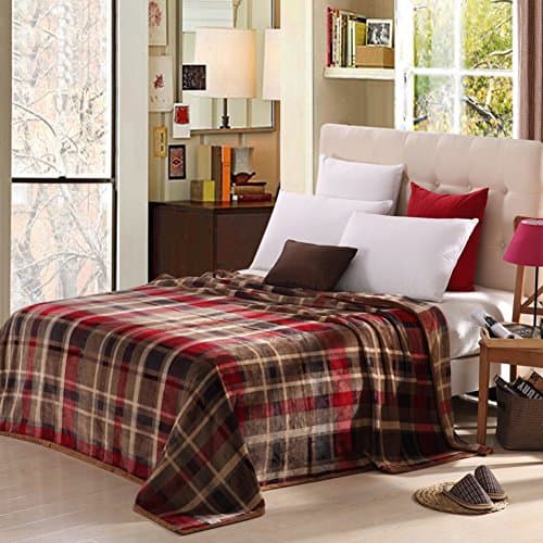 Korean Style flowers/Floral Keep Warm Thickened Polyester Blankets-H 200x230cm(79x91inch)