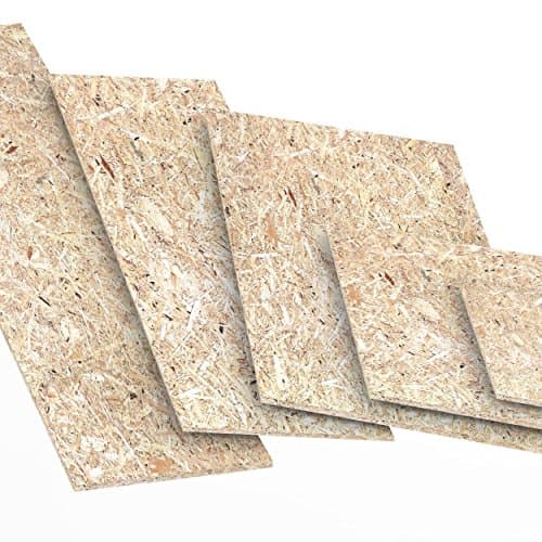 18mm OSB/3 Oriented Strand Board cut to size: 300 x 800 mm Wooden Flake Boards for use in humid conditions according to DIN EN 300 Wood Composite Panels Sterling Board Length up to 2000mm