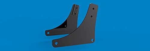 Khrome Werks Black Sissy Bar Side Plates 263860