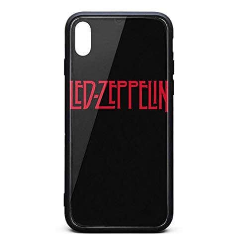 Led-Zeppelin-Logo-Hard-Rock- Phone Case iPhone Xs Max TPU Gel Protective Cool Anti-Scratch Fashionable Glossy Anti Slip Thin Shockproof Soft Case