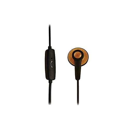 Samsin ECO Disk Ear Bud Headset with 2.5mm Jack (Black)