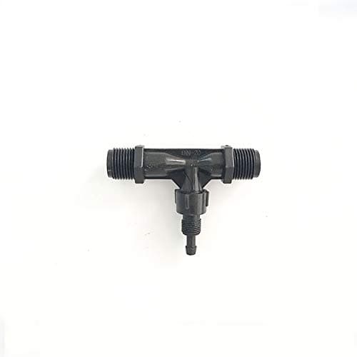 PVDF Venturi r Injector 1/4” 1/2” 3/4” 1” 1.5” 2Inch Gas-Liquid Mixing Venturi Injector for Ozone Generator, Agriculture Fertilizer Irrigation, Sewage Treatment, Dosing Device, Jet Device /20mm