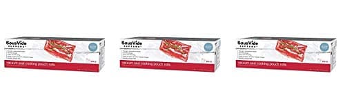 Sous Vide Supreme Vacuum Roll Pouches, 2 Rolls Per Box (3-(Pack))