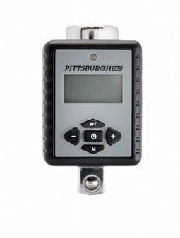 Pittsburgh Professional Digital Torque Adapter with Three Color LED and Progressive Audio Notification