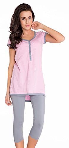 dn Womans pajama PM 5037 Large Pastel Violet