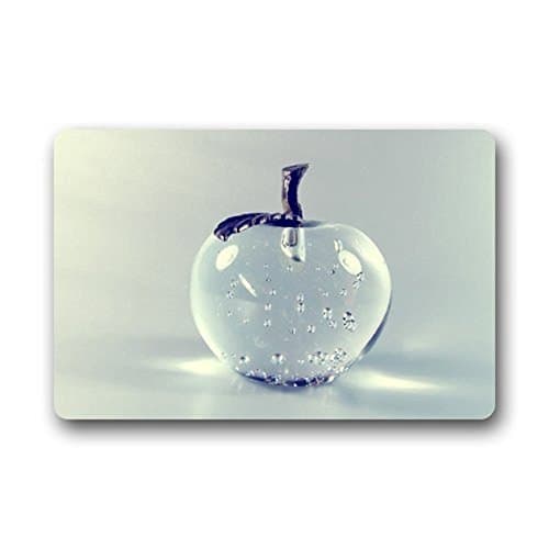 /;-Best Choice Beautiful Crystal Apple Clean Computer desk pad mat