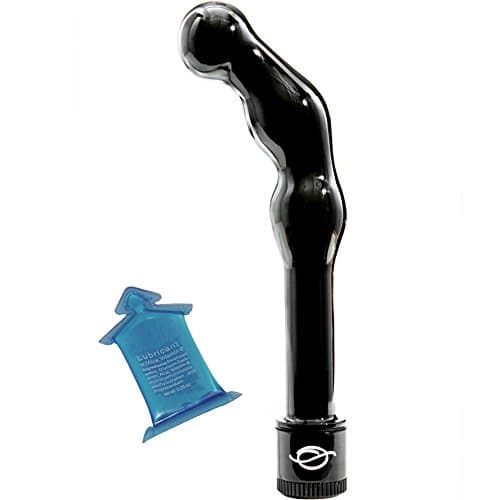Black &amp; Green Waterproof 8 inch Multi-speed Prostate Massager LifeStyles Lube Limited Custom Edition