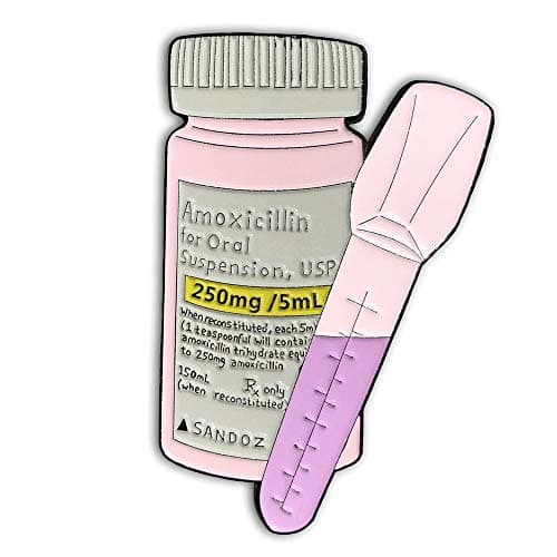 Pink Bubble Gum Medicine Pin