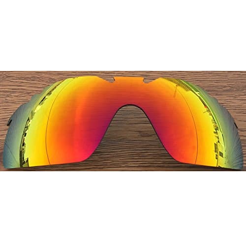Inew Polarized Replacement lenses ForYour Oakley Radarlock XL Fire Ruby Red
