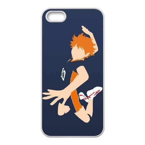 haikyuu Hard Plastic Phone Case Shell Cover Skin For iPhone SE 5 5S White DWDOO885