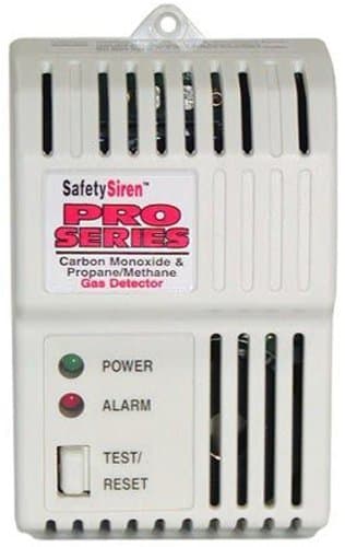 Safety Siren Combination Gas Detector Model HS80504