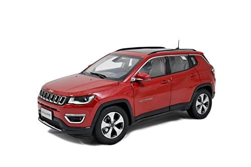 Jeep Compass 2017 1:18 Scale Diecast Model Car Red by PaudiModel