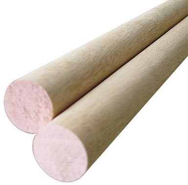 Thunderbird Forest Hard Wood Dowel 1-1/2" X 48" Wood