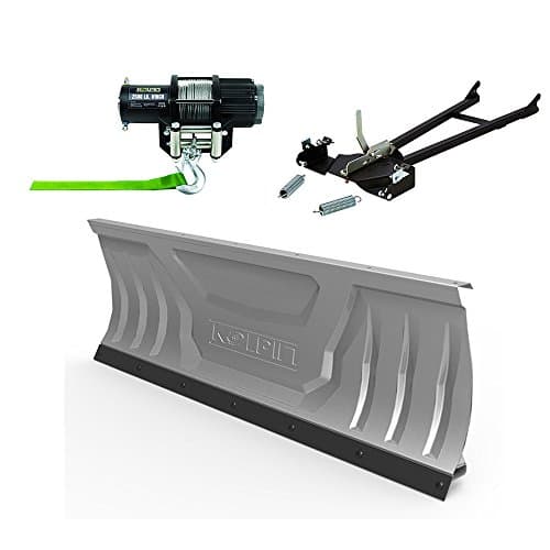 Complete Kolpin Plow &amp; Winch Kit for 2005- 2016 Suzuki King Quad 700 750 15-4590