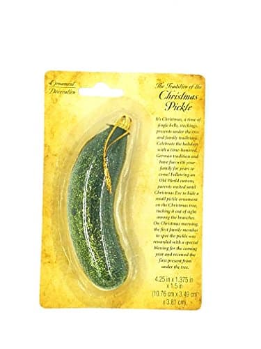 4square4life Christmas Pickle Ornament