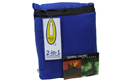 Sierra Pacific Apparel Pillow Blanket Royal